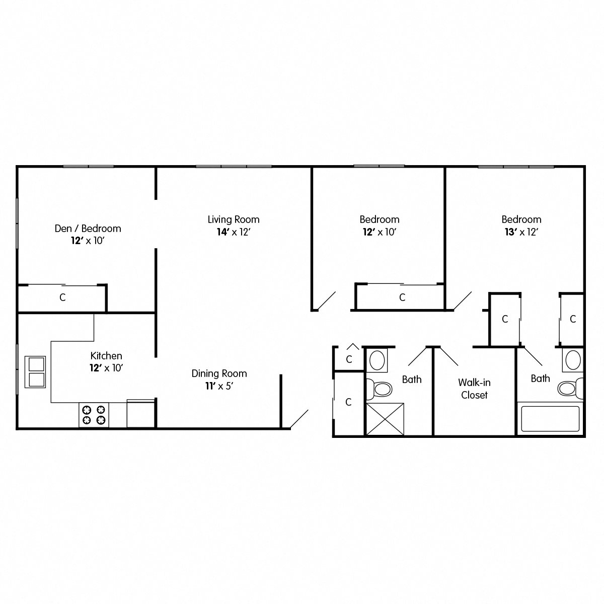 Two Bedroom Senior Apartment Racine Wisconsin